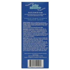 Oilogic Stuffy Nose & Cough Vapor Bath & Roll-On Essential Oil for Babies & Toddlers - Gentle Baby Bath Essentials Soothe & Comfort - Pediatrician-Tested & Safe for Babies