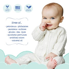 Oilogic Stuffy Nose & Cough Vapor Bath & Roll-On Essential Oil for Babies & Toddlers - Gentle Baby Bath Essentials Soothe & Comfort - Pediatrician-Tested & Safe for Babies