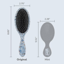 Wet Brush Original Detangler Hair Brush - Supercharged Sky - All Hair Types - Ultra-Soft IntelliFlex Detangler Bristles Glide Through Tangles with Ease - Pain-Free Comb for Men & Women Wet Brush Original Detangler Hair Brush - Supercharged Sky - All Hair Types - Ultra-Soft IntelliFlex Detangler Bristles Glide Through Tangles with Ease - Pain-Free Comb for Men & Women