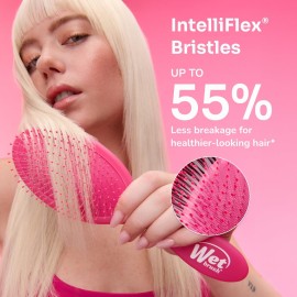 Wet Brush Original Detangler Hair Brush - Supercharged Sky - All Hair Types - Ultra-Soft IntelliFlex Detangler Bristles Glide Through Tangles with Ease - Pain-Free Comb for Men & Women Wet Brush Original Detangler Hair Brush - Supercharged Sky - All Hair Types - Ultra-Soft IntelliFlex Detangler Bristles Glide Through Tangles with Ease - Pain-Free Comb for Men & Women