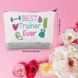 TSOTMO Trainer Coach Gift Ever Zipper Bag Appreciation Gift For Personal Trainer