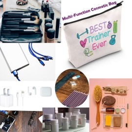TSOTMO Trainer Coach Gift Ever Zipper Bag Appreciation Gift For Personal Trainer