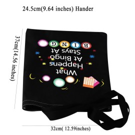 PXTIDY Game Cosmetic Bag What Happens Stays At Makeup Pouch Casino Gambling Gift Lucky Game Toiletry Bag For Lover Gambler (Lucky BAG)