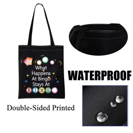 PXTIDY Game Cosmetic Bag What Happens Stays At Makeup Pouch Casino Gambling Gift Lucky Game Toiletry Bag For Lover Gambler (Lucky BAG)