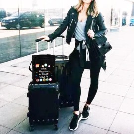 PXTIDY Game Cosmetic Bag What Happens Stays At Makeup Pouch Casino Gambling Gift Lucky Game Toiletry Bag For Lover Gambler (Lucky BAG)