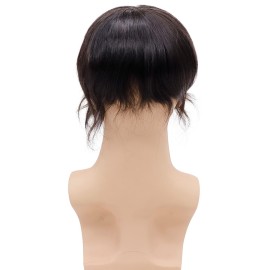 Lishy Toupee for Men 7x9 European Virgin Human Hair Replacement Systems Mens Hairpiece Mono Lace Top with Durable PU Around Medium Light Density 2 Darkest Brown Color Lishy Toupee for Men 7x9 European Virgin Human Hair Replacement Systems Mens Hairpiece Mono Lace Top with Durable PU Around Medium Light Density 2 Darkest Brown Color