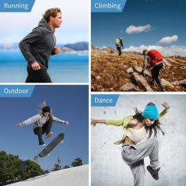 Halloween Skulls and Pumpkins Beanie Chemo Hat Cancer Headwear Knitted Hats Baggy Slouchy Scarf Cap for Adults Women Men