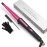 Hair Curling Wand, 0.5-1Inch Tapered Curling Iron, Professional Ceramic Hair Curler Wand with Heat-Resistant Glove, Dual Voltage (Rose Gold)