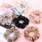IVARYSS Neutral Scrunchies for Women, Premium Satin Softer than Silk, Solid Elastic Bands Ponytail Holder Hair Accessories, 12 Pack