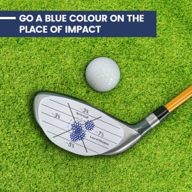 ToVii 300Pcs ~600Pcs Golf Impact Tape Set, Self-Teaching Sweet Spot and Shot Consistency Analysis, Club Impact Stickers for Woods Irons and Putters Golf Accessories for Men