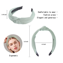 LOVNFC Womens Headbands, 5Pcs Knotted Head Bands No Slip Fashion for women Girls (Mixed Color) LOVNFC Womens Headbands, 5Pcs Knotted Head Bands No Slip Fashion for women Girls (Mixed Color)