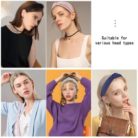 LOVNFC Womens Headbands, 5Pcs Knotted Head Bands No Slip Fashion for women Girls (Mixed Color) LOVNFC Womens Headbands, 5Pcs Knotted Head Bands No Slip Fashion for women Girls (Mixed Color)