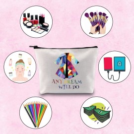 TSOTMO Musical Inspired Gift Any Dream Will Do Musical Theatre Zipper Pouch Makeup Bag (Any dream will do)