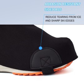 Qchengsan Boot Covers,Ski Boot Cover,Ski Boots Covers Shoe Covers for Snow,Keep Foot Warmers & Heater,Gifts for Skiers,Winter Sport Accessory,Ski Gifts,Skiing Accessories