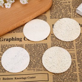 50 Pcs Natural Loofah Sponge Face Body Exfoliator Scrubber Cleansing Pads for Face &Body