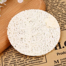 50 Pcs Natural Loofah Sponge Face Body Exfoliator Scrubber Cleansing Pads for Face &Body