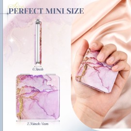 Cindeer 20 Pcs Compact Mirror Bulk Small Purse Portable Pocket Hand Double Sided Magnifying Makeup Mirror Square with 2X 1x Magnification for Girls Woman Mother Travel