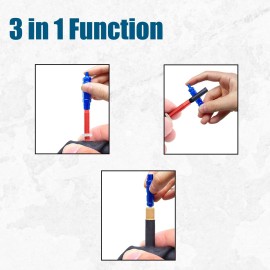 ZUFECY Valve Core Remover, Valve Core Repair Tool for Presta Schrader tubeless Cycling Tires (Blue)