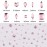 Tisslan 820pcs Pink Flatback Nail Art Shape Rhinestones Mixed Size 1.5-5mm Round Glass Nail Crystals Diamonds Stones Gems for Nail Art Makeup Clothes Shoes Crafts