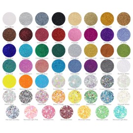 MARBLERS Holographic Glitter [Holo Fairy Powder] 3oz (85g) | Fine | Non-Toxic, Vegan, Cruelty-Free | Face, Body, Eyeshadow, Hair, Party Makeup | Nail Art, Polish | Resin, Tumbler, Slime, Craft