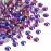 Beadsland 2880pcs Flat Back Crystal Rhinestones Round Gems for Nail Art and Craft Glue Fix, Purple Velvet,SS10,2.7-2.9mm