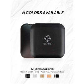 OMIRO Folding Compact Mirror, 1X/15X Magnification 3 Pocket Size Square Hand Mirror for Travel Makeup (Black) OMIRO Folding Compact Mirror, 1X/15X Magnification 3 Pocket Size Square Hand Mirror for Travel Makeup (Black)