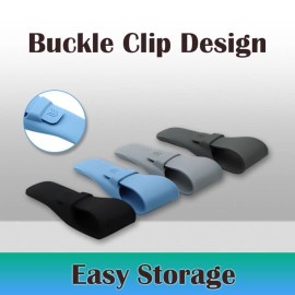 2Pack Silicone Razor Case, JCSMARTEC Rubber Safety Travel Shaver Cover Bag Protector, Portable Waterproof Razor Carrying Case (Blue+Grey) 2Pack Silicone Razor Case, JCSMARTEC Rubber Safety Travel Shaver Cover Bag Protector, Portable Waterproof Razor Carrying Case (Blue+Grey)