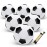 Zantrech 6 Pack Soccer Balls with Pump Needle, Size 3 Soccer Training Ball Practice for Kids,Youth and Adults, Soccer Ball Bulk