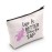 MEIKIUP Tap Dance Makeup Bag for Dancer Teacher Gift - Life Is Better When You Can Tap Dancing Dancer Cosmetic Bag