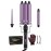 3 in 1 Curling Iron with LCD Temperature Display, 3 Barrel Curling Wand with Dual Voltage, Ceramic Fast Heating Hair Curlers, Create Beachy Waves & Long-Lasting Natural Waves for All Hair Lengths
