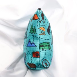 Travel Lover Gift Road Trip Camping Gift Travelling Hiking Lover Zipper Pouch Makeup Bag (Road Trip)