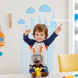 Dyharnsty 3Pcs Plants vs Zombies Plush Toys Zombie Sets,Brown Zombies Soft Figure Doll Plants vs Zombies Toys PVZ Plush for Birthday,Party,Halloween & Christmas