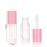 COSIDEA 30pcs Pink Empty 6ml 0.2oz Lip Gloss Tubes with Big Doe Foot WandRound Lipgloss ContainersConcealer Tube Cosmetic Packing Container Bulk Wholesale