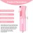LERPOLOR Empty Spray bottles, Continuous Spray Bottle for Hair, Spray Water Bottle Fine Mist Refillable, Skin Care, Showering Pets, Plants, travel, Ironing and Cleaning 6.8 Ounce (1 Pack, Pink)