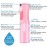 LERPOLOR Empty Spray bottles, Continuous Spray Bottle for Hair, Spray Water Bottle Fine Mist Refillable, Skin Care, Showering Pets, Plants, travel, Ironing and Cleaning 6.8 Ounce (1 Pack, Pink)