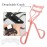 Uranian Eyelash Curlers with Built-in Comb Beauty Eyelashes Curlers Eyelash Cliper with 2 Replacement Silicone Refill Pads Premium Lash Curler Makeup Tool for Women and Girls (1 Pink-White Comb)