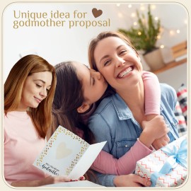 97 Decor Will You Be My Godmother Proposal Gift - Godmother Gifts from Godchild, Gifts for Godmother, Fairy Godmother Card, God Mom Proposal Puzzle Asking Card for Baptism