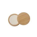3 Pcs Small Wood Makeup Mirrors Round Compact Mirror Portable Pocket Mirror Wooden Vanity Cosmetic Mirror Circles Travel Mirror for Women Girls