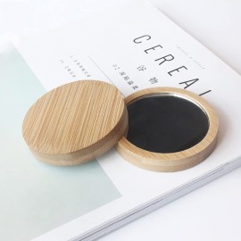 3 Pcs Small Wood Makeup Mirrors Round Compact Mirror Portable Pocket Mirror Wooden Vanity Cosmetic Mirror Circles Travel Mirror for Women Girls 3 Pcs Small Wood Makeup Mirrors Round Compact Mirror Portable Pocket Mirror Wooden Vanity Cosmetic Mirror Circles Travel Mirror for Women Girls