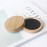 3 Pcs Small Wood Makeup Mirrors Round Compact Mirror Portable Pocket Mirror Wooden Vanity Cosmetic Mirror Circles Travel Mirror for Women Girls