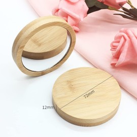 3 Pcs Small Wood Makeup Mirrors Round Compact Mirror Portable Pocket Mirror Wooden Vanity Cosmetic Mirror Circles Travel Mirror for Women Girls 3 Pcs Small Wood Makeup Mirrors Round Compact Mirror Portable Pocket Mirror Wooden Vanity Cosmetic Mirror Circles Travel Mirror for Women Girls