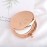 UJIMS Phoenix Angel Compact Makeup Mirror (PhoenixMakeupMirror), 2.8 W x 2.6 L, Rose Gold, Frameless, 2-Sided, 10x Magnification