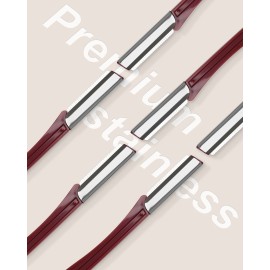 MoHern Multipurpose Eyebrow & Face Razor - 20 Pcs Dermaplane Razor, Face Shaver for Women and Men (Red) MoHern Multipurpose Eyebrow & Face Razor - 20 Pcs Dermaplane Razor, Face Shaver for Women and Men (Red)