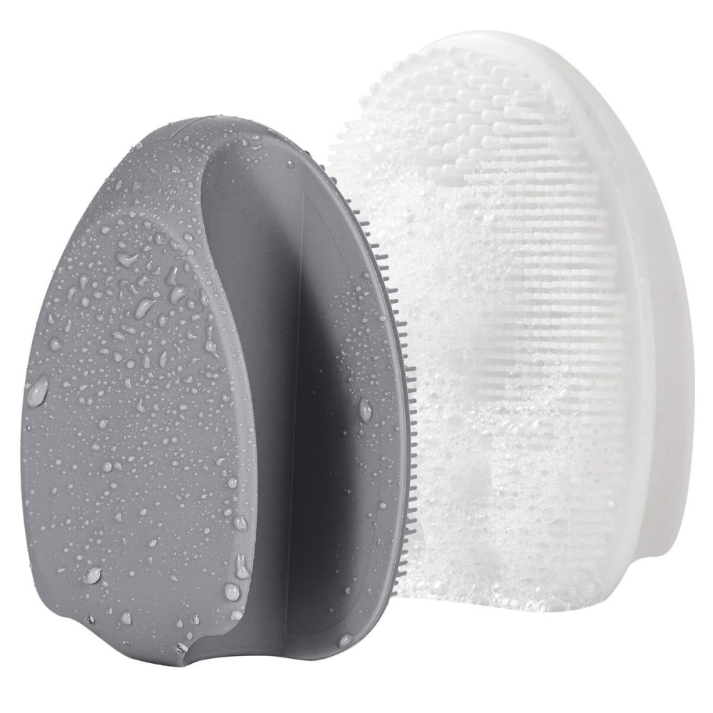 REVEX Face Scrubber,2Pcs Silicone Face Scrubber for Women Men,Face Exfoliator Scrubber, Manual Facial Cleansing Brush,Exfoliating Face Wash Brush for Sensitive Skin.(White+Gray) REVEX Face Scrubber,2Pcs Silicone Face Scrubber for Women Men,Face Exfoliator Scrubber, Manual Facial Cleansing Brush,Exfoliating Face Wash Brush for Sensitive Skin.(White+Gray)