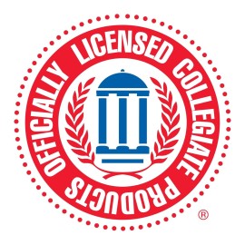 Divine Creations Girls\' Collegiate Themed Game Day Two-Tone Hair Bow by Wee Ones on a WeeStay Clip, Classic Grosgrain, Medium, Texas Tech