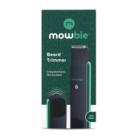 Mowbie Men\'s Beard Trimmer, Male Hair Clipper, Waterproof, Black (5004)