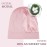 OLESILK Silk Bonnet for Kids Girls 2-6 Years, Adjustable Strap, Smooth for No Frizzy Hair, Breathable All Night Slleping Pink