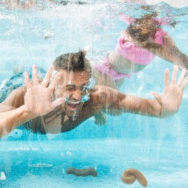 Aebor 10 Pieces Fake Poo Realistic Fake Turd Prank Floating Poo, Fake Dog Poop Toys with Drawstring Bags for Halloween April Fools\' Day Prank Party Supplies