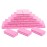 Diesisa Buffer Block Nail File, 100/180 Grit Sponge Nail Buffers for Acrylic Nails, Mini Buffing Block Double Sided for Manicure Tools 30 Count - Pink