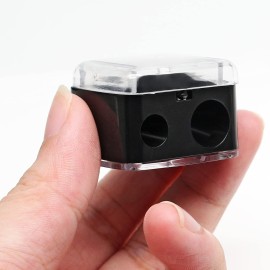 BokWin 5PCS Cosmetic Pencil Sharpener, Makeup Pencil Sharpener, Dual Holes Eyeliner Sharpener for Eyeliner Lipliner Pencils BokWin 5PCS Cosmetic Pencil Sharpener, Makeup Pencil Sharpener, Dual Holes Eyeliner Sharpener for Eyeliner Lipliner Pencils